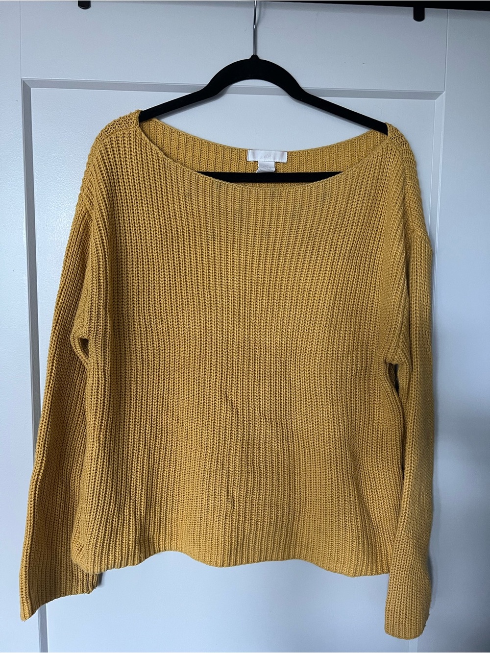 Mustard Yellow Knit Sweater